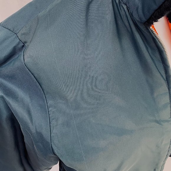 Vintage 70s Wide Collar Bomber Jacket Unisex - Picture 12 of 12